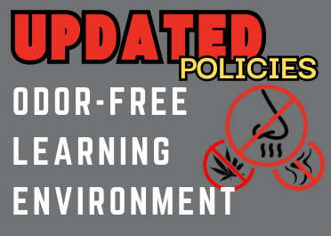  Odor-Free Learning Environment Updated Policies